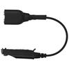 A58 K Head 2Pin Walkie Talkie O Cable Adapter for Baofeng BF 9700 A 58 UV XR