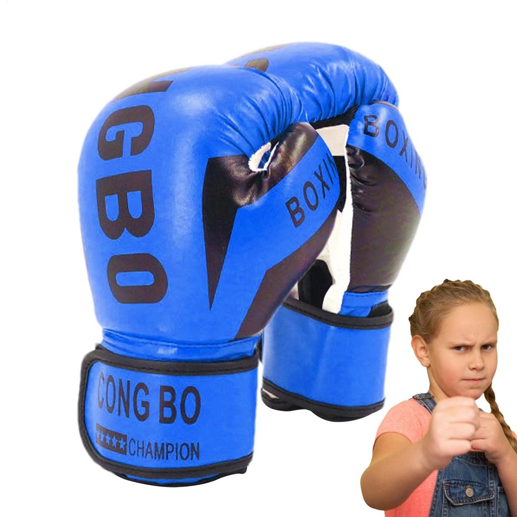Comfortable Boxing Wraps Gloves Sparring Boxing Gloves Child Punching Training Gloves For 6-12 Years Old Boys Girls Kids Child