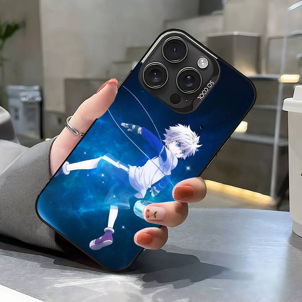 

Hunter Killua Phone Case For IPhone 17 16 15 14 13 12 11 Pro Max Plus Color Shockproof Back Silver Cover iphone11