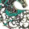 Unique Vintage Horse Head Brooch Elegant Fashion Chest Pin Badge Jewelry Clothing Accessory For Women Men