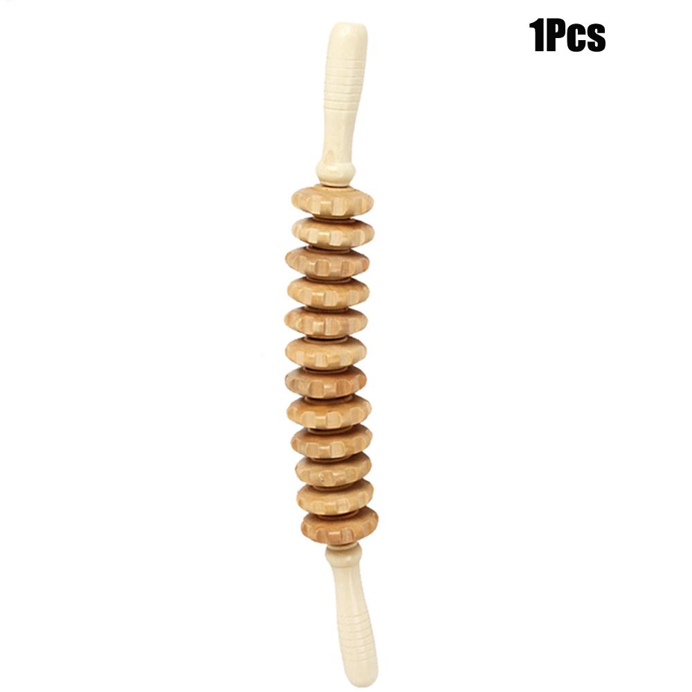 Herramientas de Masaje de Maderoterapia Manuales Accesorios Gua Sha Rodillo Masajeador Anticelulítico Cubo de Madera Masajeador Para Liberación Corporal
