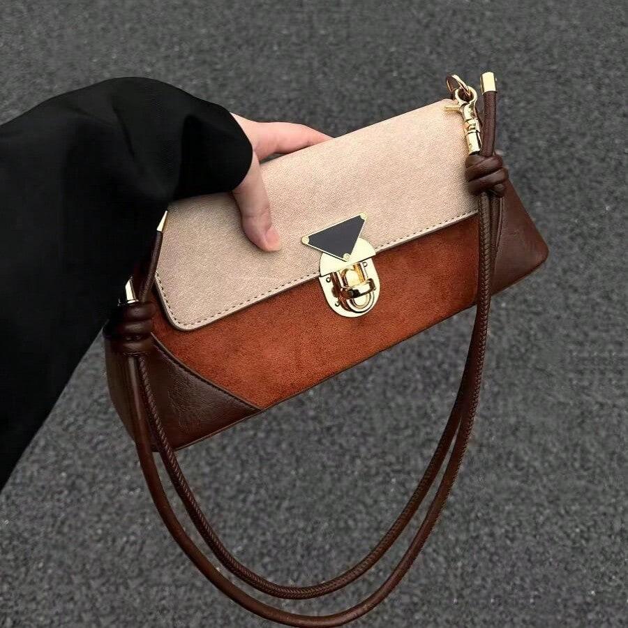 Underarm Bag Women's Design Shoulder Crossbody Exquisite Small Square Bag