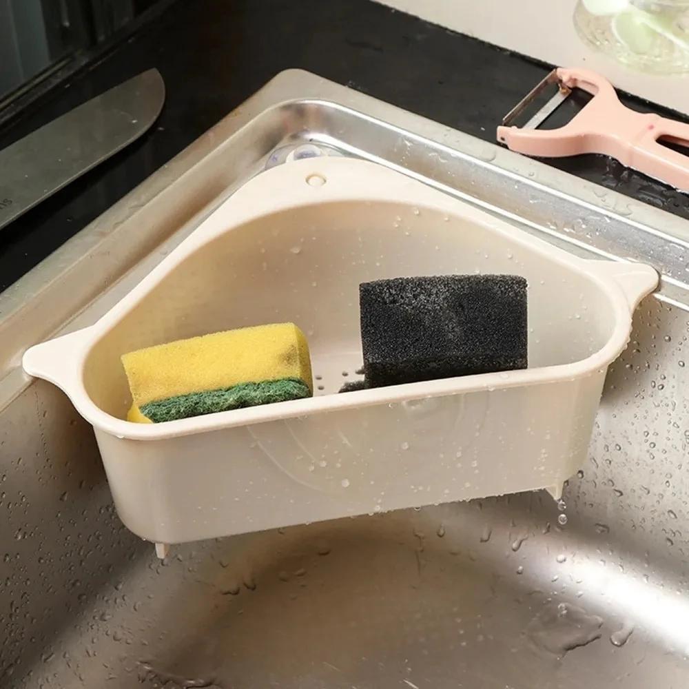 Telescopic Sink Shelf Drainer Rack Kitchen Organizer Soap Sponge Holder Towel Rack Storage Organizer Basket Gadgets Accessories