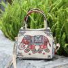 Ethnic Style Handbag Women Shoulder Bag Vintage Zipper Floral Embroidered Travel Pouch Cotton Mobile Phone Bag Crossbody Bag