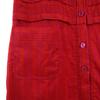 Tory Burch Short Sleeve Mini Dress 2 Red Series Women Used