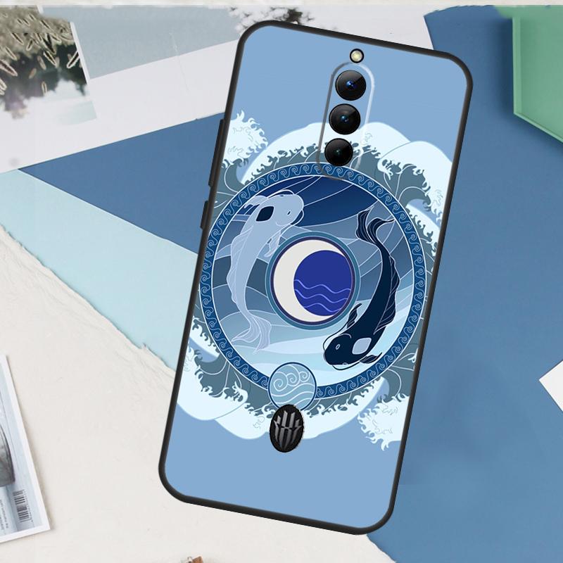 

Yin Yang Koi For Nubia Red Magic 10 Pro Plus 6 7 Pro 6S 7S 5G 6R RedMagic 9 8 8S 9S Pro Plus Phone Case Red Magic 7