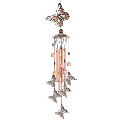 Butterfly WindChime Perfectly Decorate Garden or Yard Outdoor Decorations Windchimes for Christmas, Weddings, Birthdays