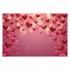 MOON.QG Valentine's Day Decoration Photo Background Candy Shop Teddy Bear Rose Soad Backdrops For Photography Studio Photozone