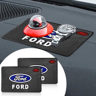 1 Peça Almofadas Antiderrapantes para Carro Suporte de Telefone para Painel Tapetes Adesivos Acessórios Para Fiesta Ranger Focus Kuga Mustang MAX Transit Mondeo Esco