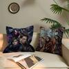 Hot Game R-Resident E-Evil Pillow Covers Cartoon Sofa Decorative Home Double-sided Printing Short Plush Cute Cushion Cover