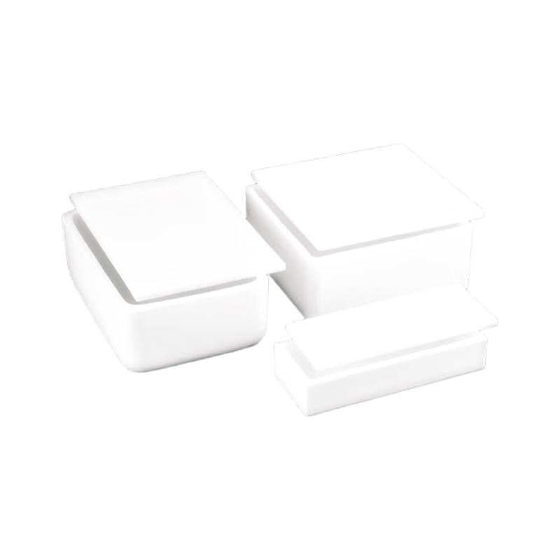 High-Temperature 99% Alumina Corundum Ceramic Boat Crucible with Lid