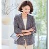 Pasite Women's Casual Plaid Hooded Jacket