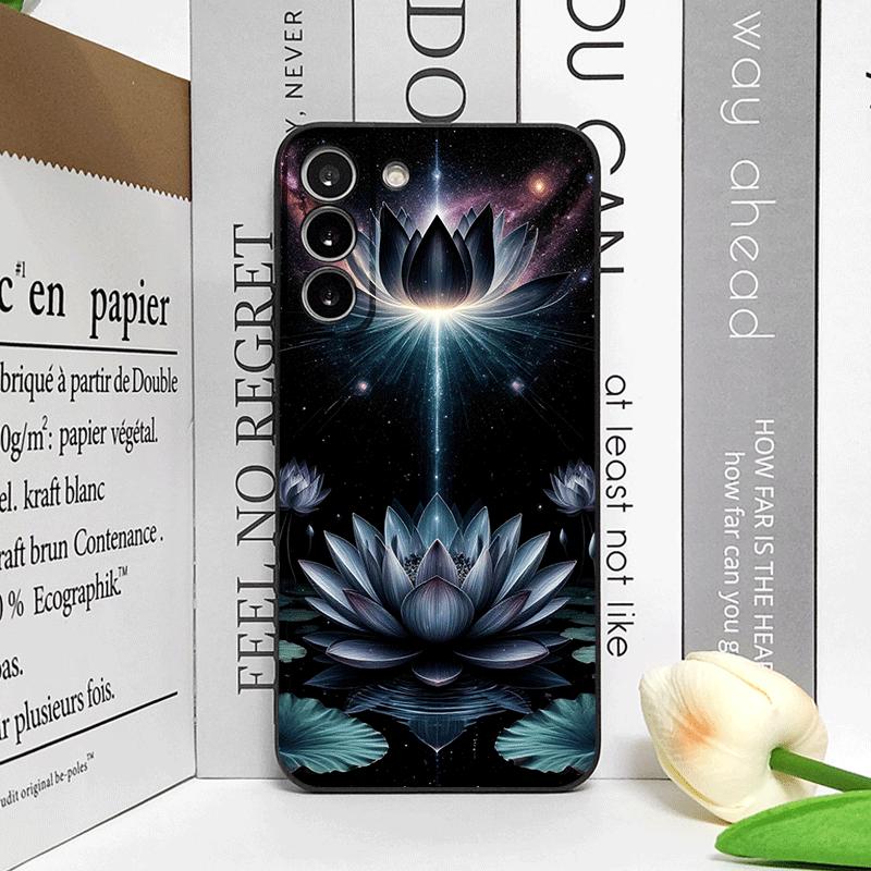 Luxury Lotus Flower Printed Phone Case for Motorola Moto Edge 50 Fusion 60 Stylus 40 30 Neo G75 G85 G84 G54 5G Floral Soft Cover