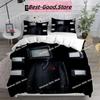 3D Fashion Game Skibidi Toilet Arale Bedding Set Print With Pillowcase Bed Duvet Cover Soft Single Double Queen Super King Size