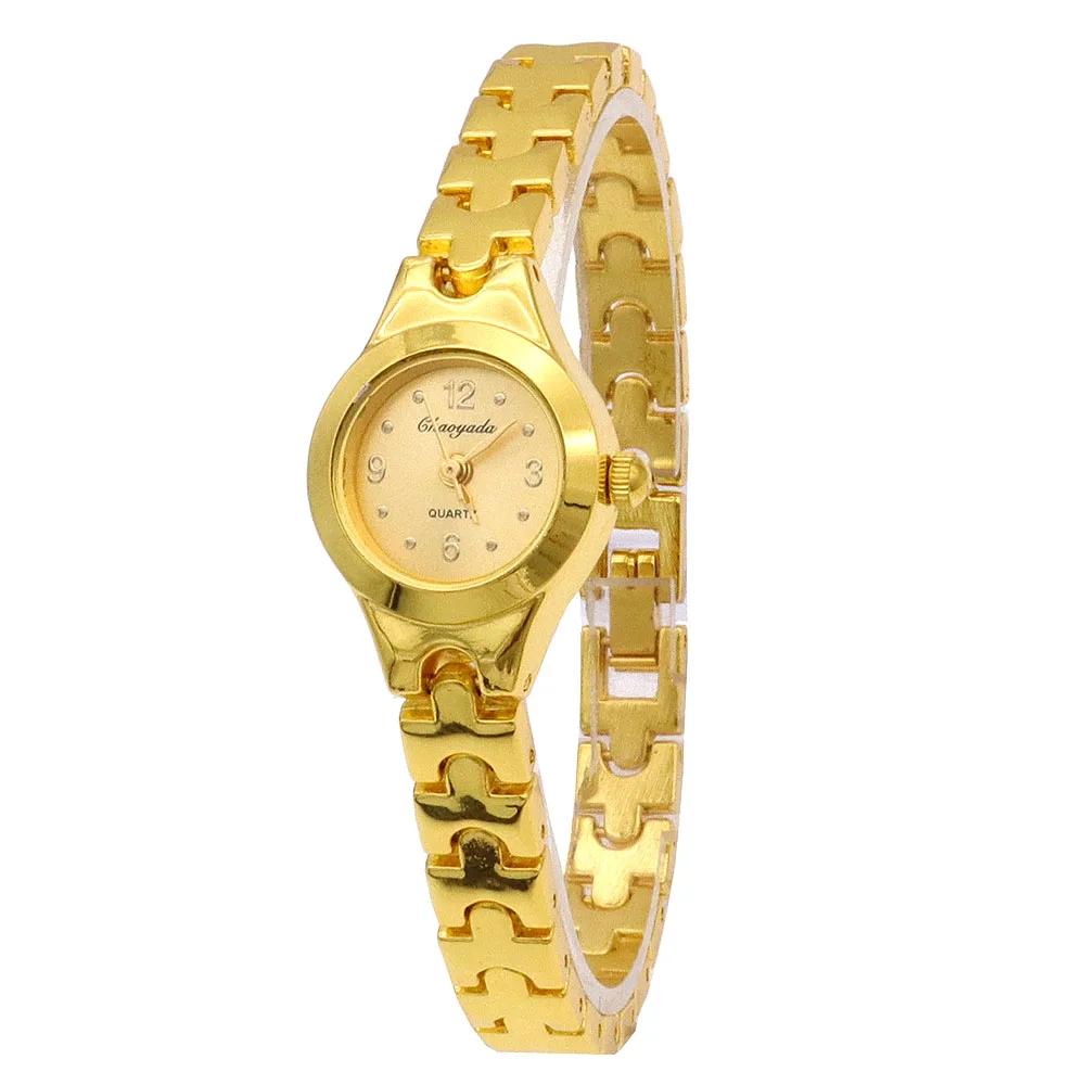 Simple Elegant Women's Watches Luxury Gold Wrist Watches for Women Ladies Quartz Watches Girls Montre Femme Dropshipping