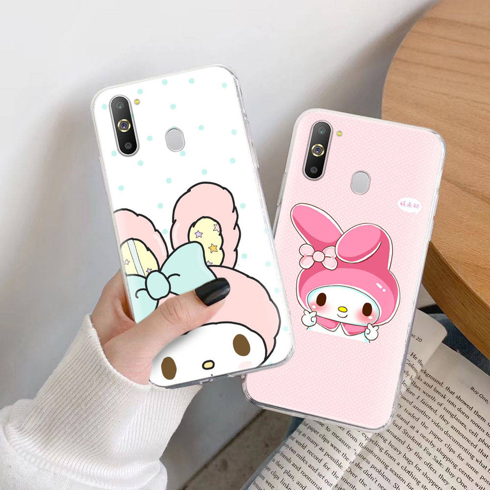 Transparent Case for Samsung A04 A14 A23 M33 M53 Realme 10 9 C35 C55 VIVO X80 Infinix Hot 30 Note 11 Tecno Spark 8P Pro L-4 Lovely My Melody