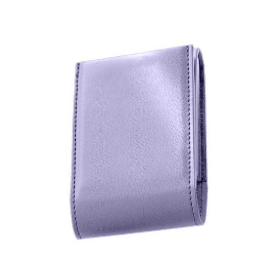 Lipstick Bag with Mirror Mini Lip Balm Organizer Portable Lipstick Case Fits 3 Lipsticks for Handbag Women And Girls Travel Touch-Ups