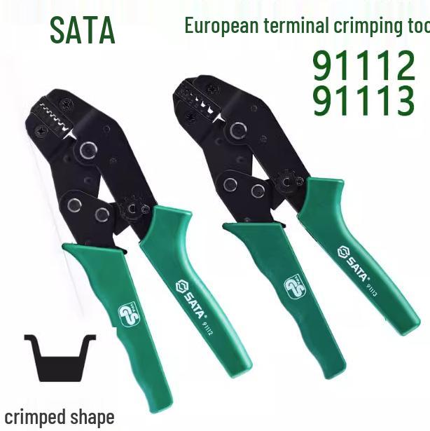 Sata Precision European Terminal Crimping Pliers 7.5  91112/91113 91112