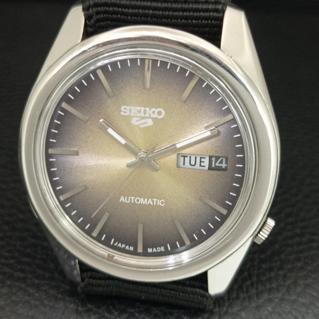 VINTAGE SEIKO 5 AUTOMATIC 6119C JAPAN MENS ORIGINAL DIAL WATCH A709567-1