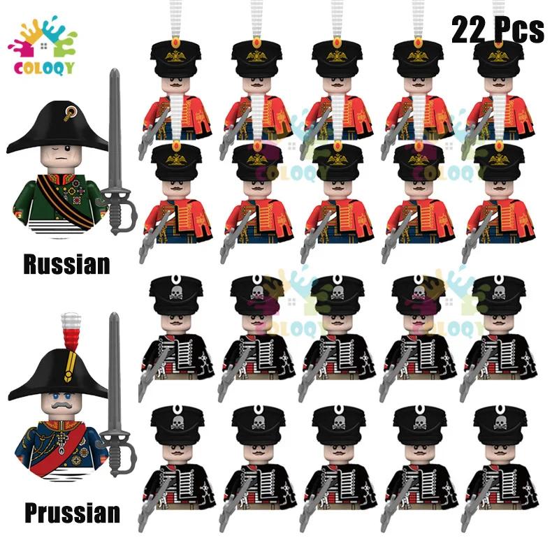 New Kids Toys Napoleonic Wars General Soldier Building Blocks Imperial Navy Mini Action Figures Toys For Kids Birthday Gifts