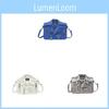 Street Style Pu Small Square Bag With Metal Studs For Daily Use