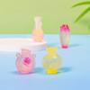 9Pcs Unique Simulation Mini Luminous Vase Ornaments DIY Micro Landscape Dollhouse Decor for Shelf Display