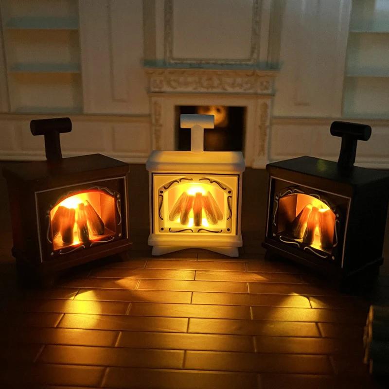 LED Mini krbové noční světlo Kreativní domácí dekorace Elektronická svíčka Noční lampa Dekorace do dětského pokoje Malé stolní lampy