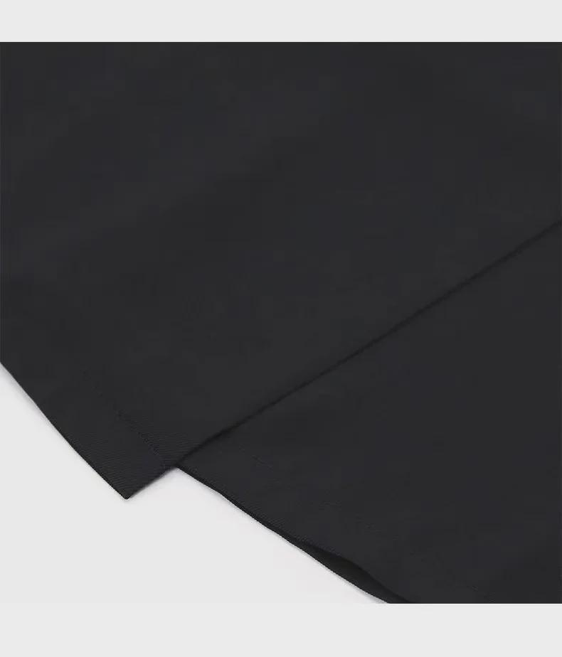 Dámská jarní a letní sukně áčkového střihu s vysokým pasem: Zeštíhlující, ke kolenům, módní pro práci i každodenní nošení