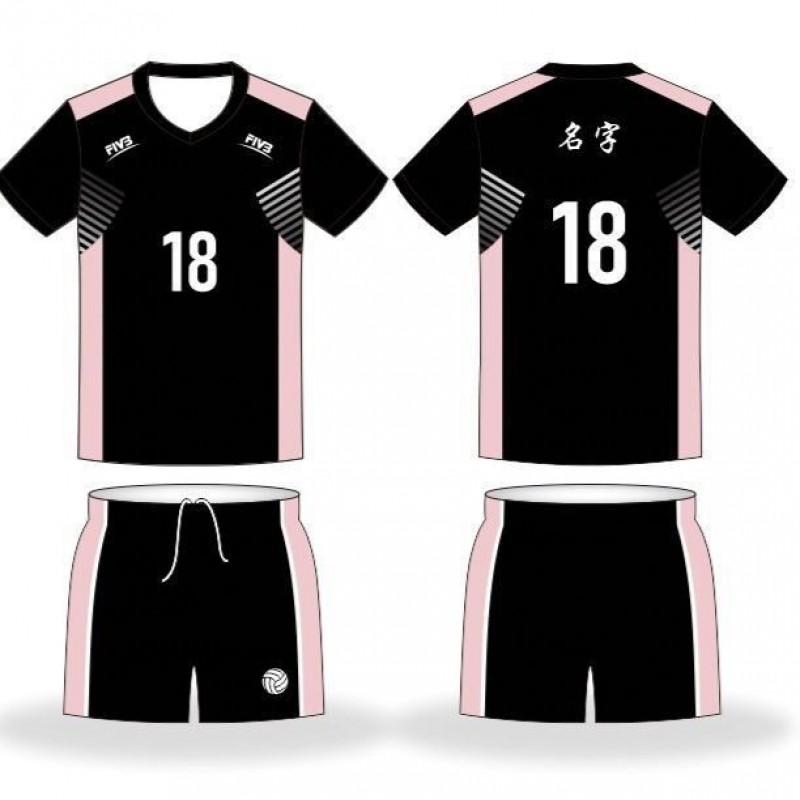 Unisex Volleybal Uniform Set Ademend Sneldrogend Sportshirt Trainingstop Korte Broek Schoolteam Wedstrijd