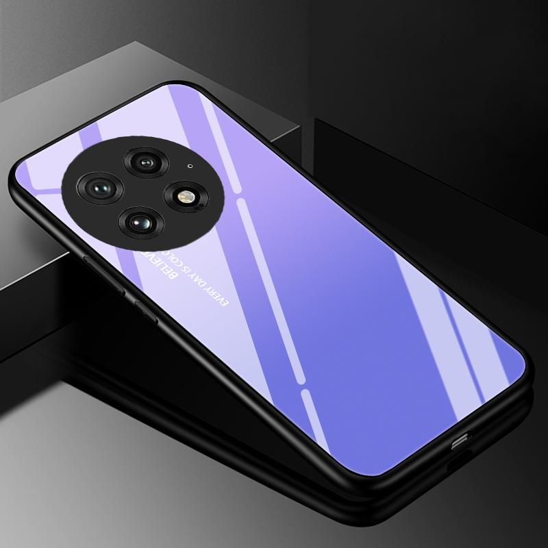 For Oneplus 13 13R Case Cover Tempered Glass Cases for Oneplus Ace 5 Pro Nord 4 13Pro Hard Back Bumper For Oneplus 13R ACE5 PRO