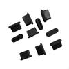 10 Pieces USB C Dust Plugs Cover Accessories Portable Silicone