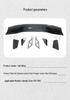 Carbon Fiber Rear Spoiler for Honda Civic FK7/FK8 V Type
