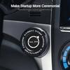 For Volvo Car Onekey Start Stop Button Cover Interior Decor Sticker For Volvo ES90 EC40 EX40 EM90 XC90 V60 XC60 V40 S80 S60 S90 BO7