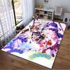 "Anime Style Carpet with Fantasy Characters and Vivid Colors Design" Suitable for use as an anti-slip for living room bedroom sofas
