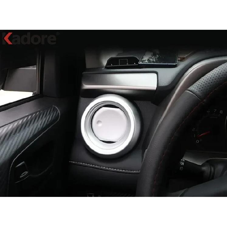 Car Front Side Air Condition Vent Outlet Cover Trim For Toyota RAV4 RAV 4 2016 2017 2018 Matte Interior Mouldings Accessories