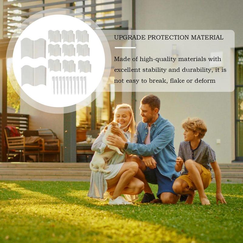 Beetumrandung Ränder Gartenränder Für Landschaftsgestaltung Abnehmbares Beet Rasenbegrenzungspanel Dekor Randzaun Für Rasen