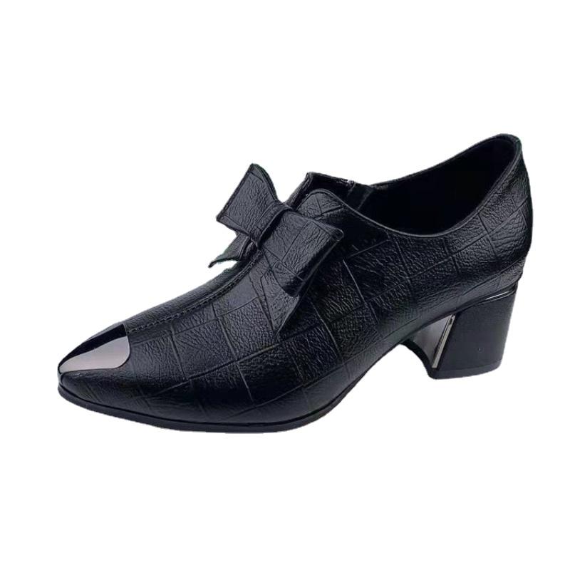 Sapatos Femininos Women'S Pointed Toe Multicolor High Quality Slip-On High Heels Ladies Office High Heels Ladies Dress Shoes