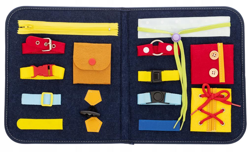 Sensory Educational Interactive Manipulative Board Montessori