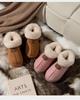 Women's Thick-Soled Winter Cotton Snow Boots & Slippers - Warm, Velvet, Closed-Toe for Outdoor & Home Wear