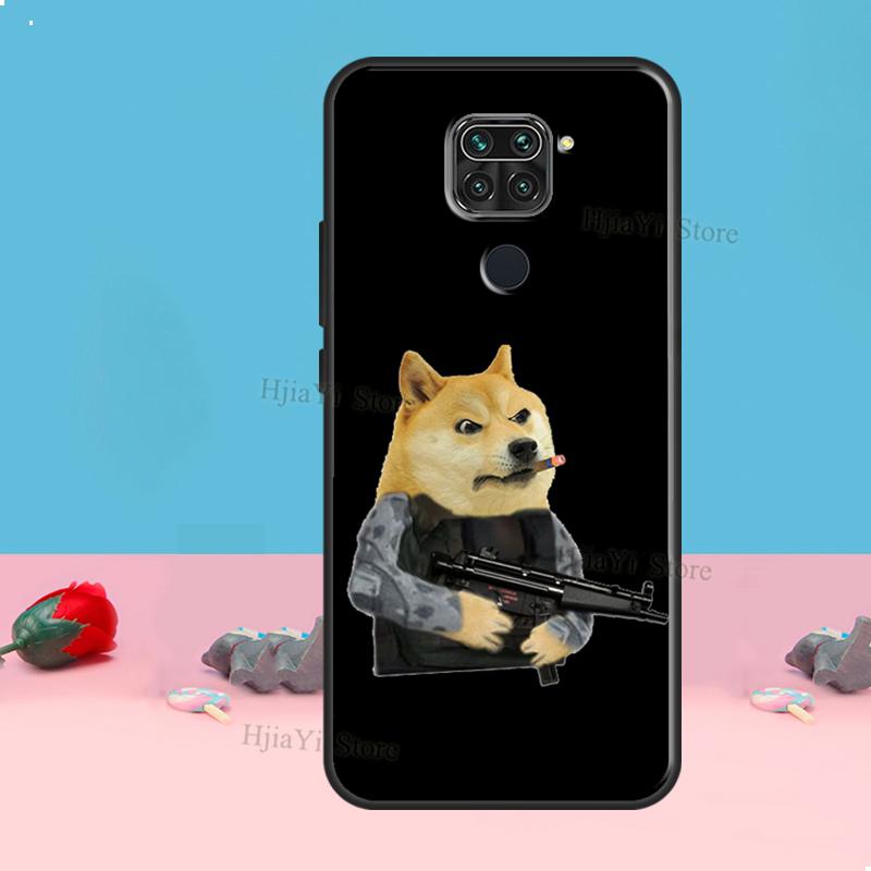 Cheems Doge Meme Funny Doggy Case For Redmi Note 8 9 10 11 12 Pro Plus 10S 11S 12S Cover For Redmi 9C 10A 10C 12C Coque