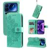 For Xiaomi 17 Pro Case Floral Pattern PU Leather Wallet Stand Phone Cover