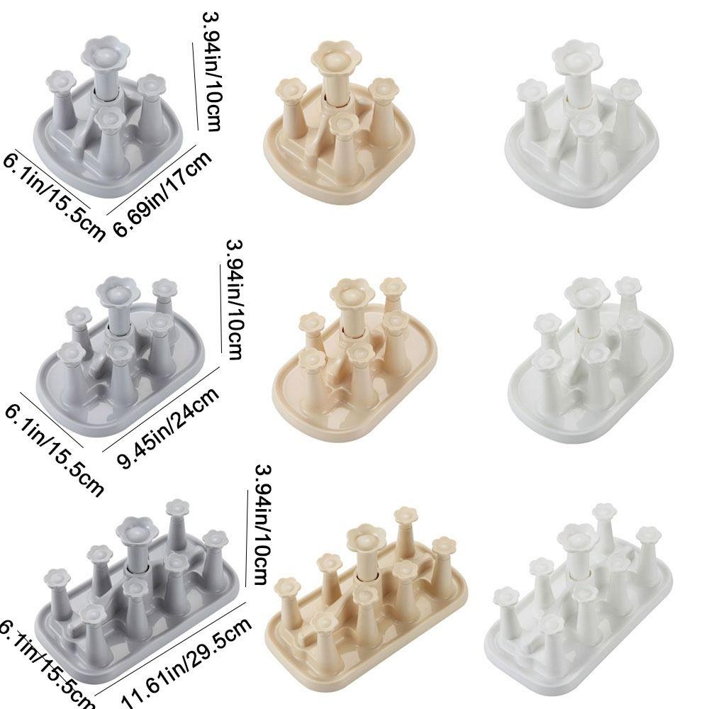 Detachable Drain Cup Holder Plastic Water Cup Holder Durable Kitchen Storage Rack  Desktop