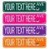 1PC Custom Street Sign, Custom Name Plate, Indoor Outdoor Wall Decor, 40x10cm, Tin Sign