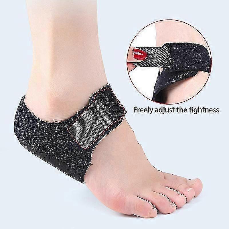 Heel Protectors Foot Pain Relief Gel Heel Spur Socks Breathable Plantar Fasciitis Heel Pads Heel Cushion For Adults New-In Stock