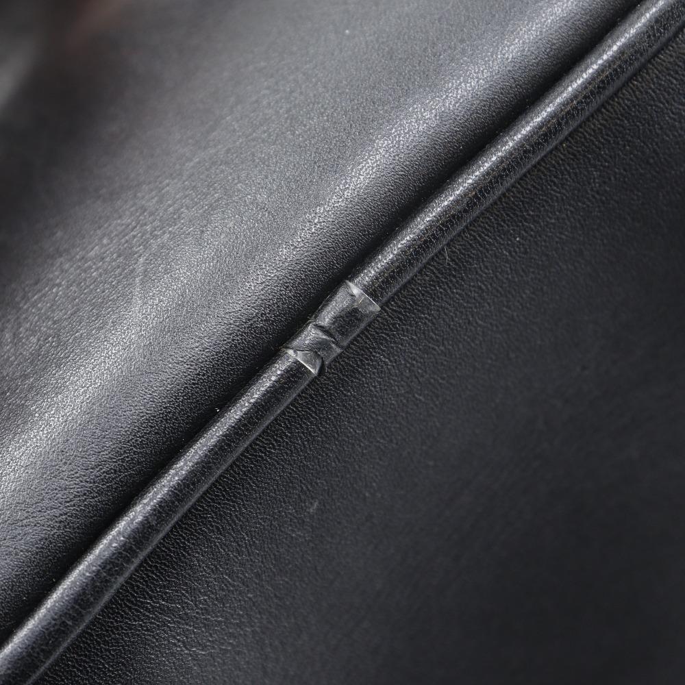 CHANEL Vanity Vanity A01619 Bicolole vintage black Calfskin Women Used