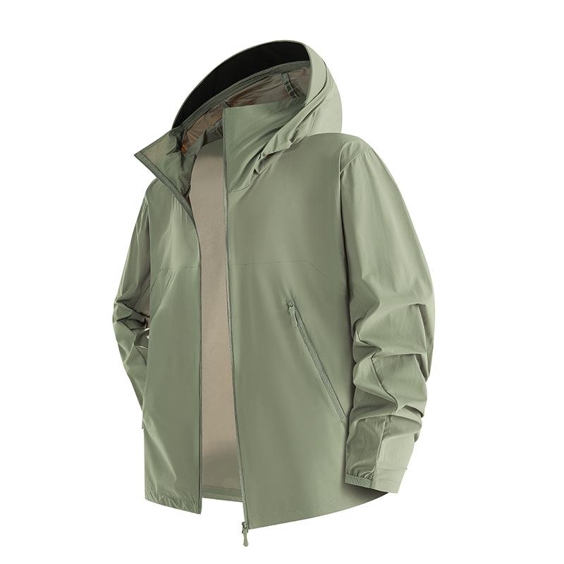 Unisex Summer Ice Silk Sun Protection Jacket - Lightweight, Breathable, UV Protection 4XL