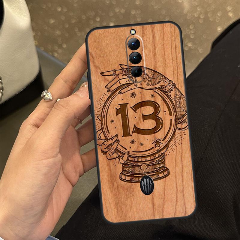 Dřevěný kryt na telefon Buddha Ježíš Guadalupe pro Nubia Red Magic 8 8S Pro Plus 6S 7S 6 7 Pro 6R 5G 5S Zadní kryt Shell