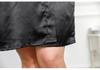 Plus Size Long Sleeve Nightgown: Women's Fresh Sexy V-Neck Tie-Up Pajamas Loungewear