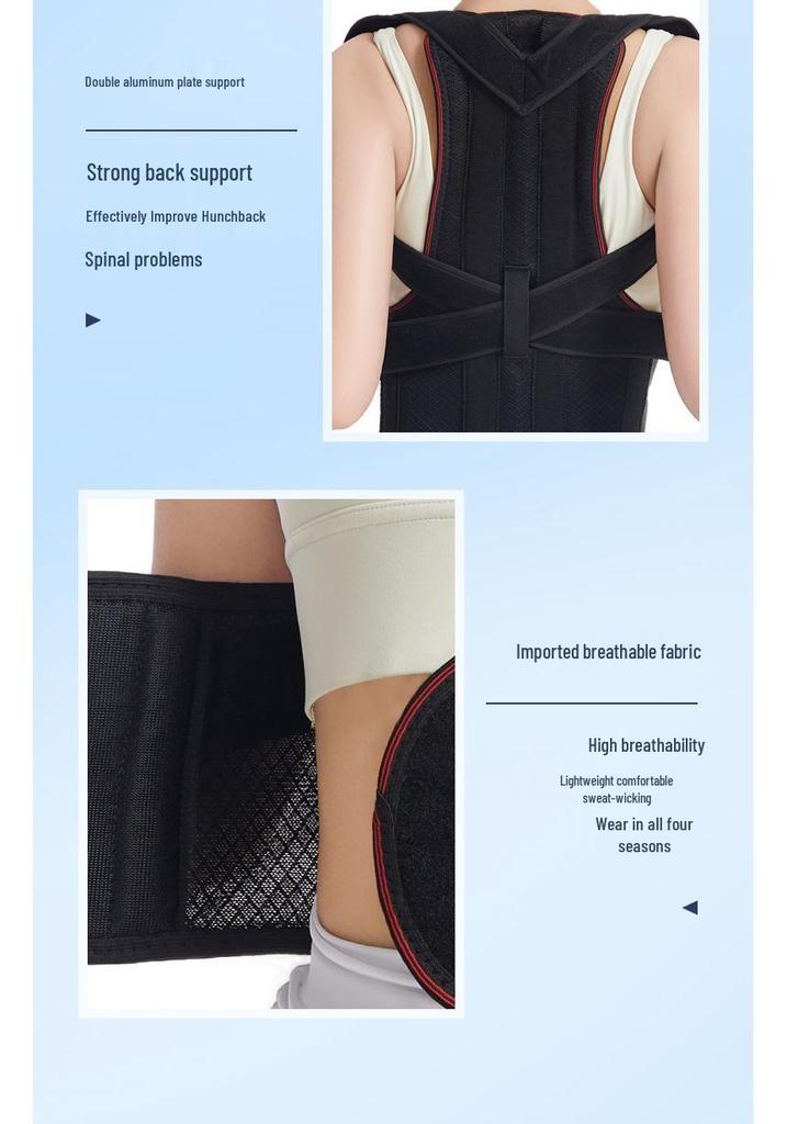 Unisex Adult & Student Posture Corrector Back Strap