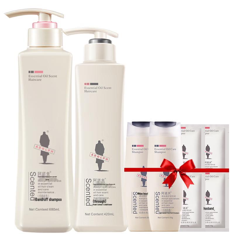 Adoufu Plant Essence Anti-Dandruff Shampoo Duo Pack